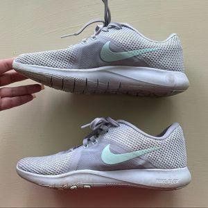 Nike Flex Trainer 8 wolf grey igloo sneakers